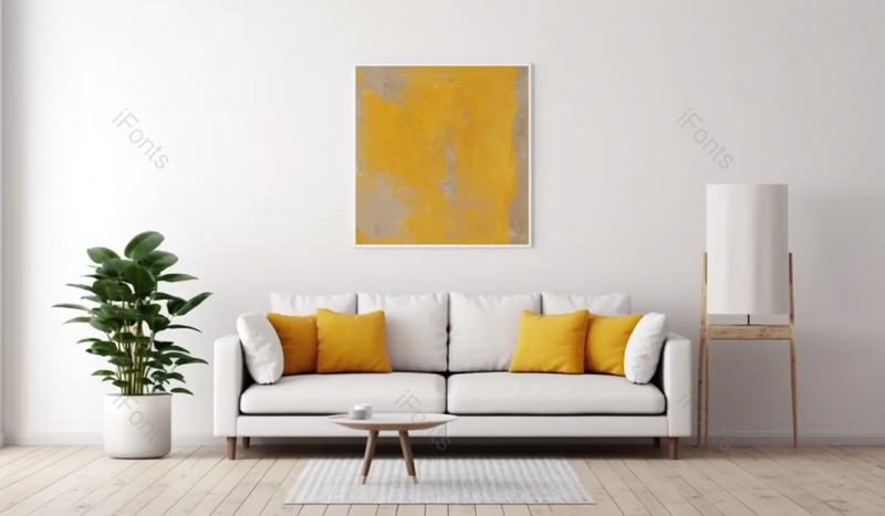 舒适的室内背景明亮时尚的房间模型三维渲染,高清,摄影图,摄影图片,图片大全,摄影图免费下载